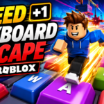 +1 Speed Keyboard Escape en Roblox: cómo jugar, ganar velocidad y escapar del teclado gigante